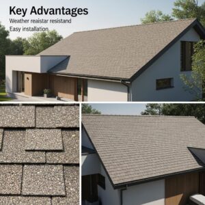 The main benefits of purchasing Kingston pebble shingle tiles